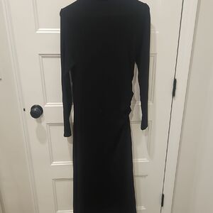 OGL Classic Black Long Sleeve Dress